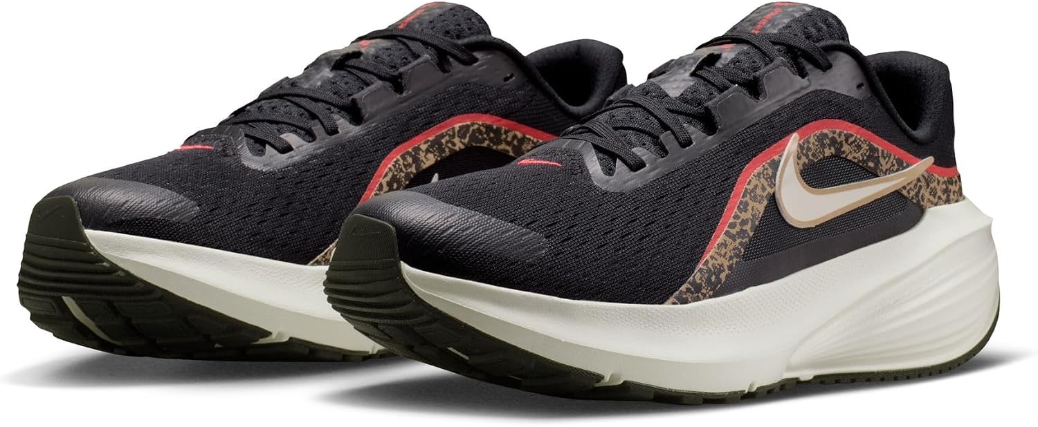 image:imageNike Womens Downshifter 14 Road Running ShoesBlackSailbritish Khakifusion Red