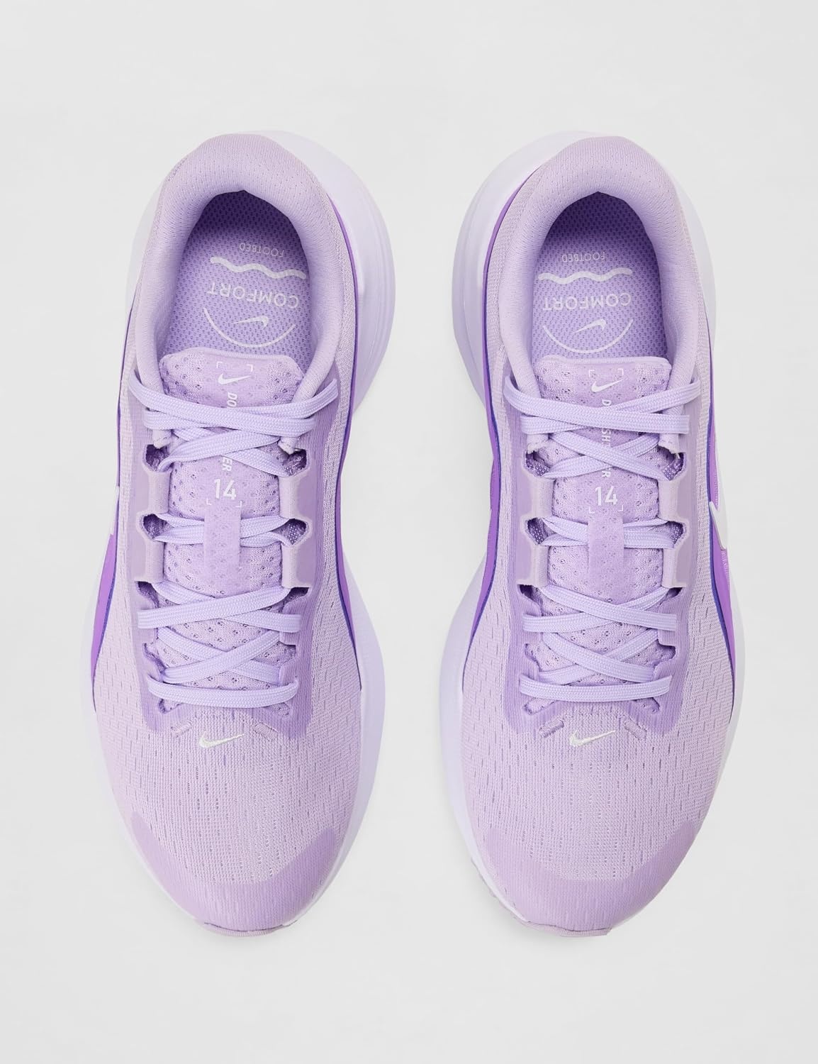 image:imageNike Womens Downshifter 14 Road Running ShoesViolet MistWhiteSapphireBright Violet