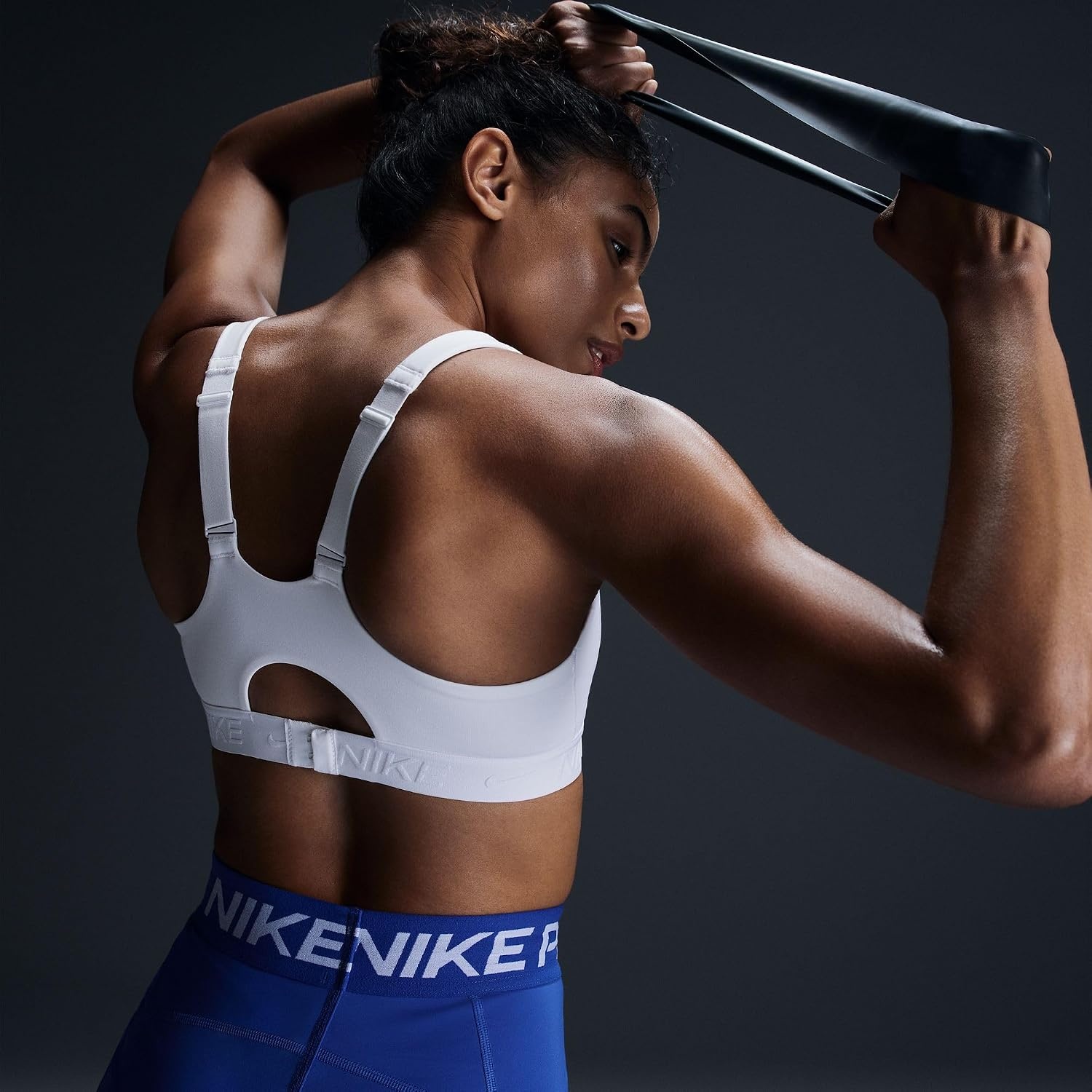 image:imageNike Womens Indy Sports Bra High SupportWhiteStone MauveWhite