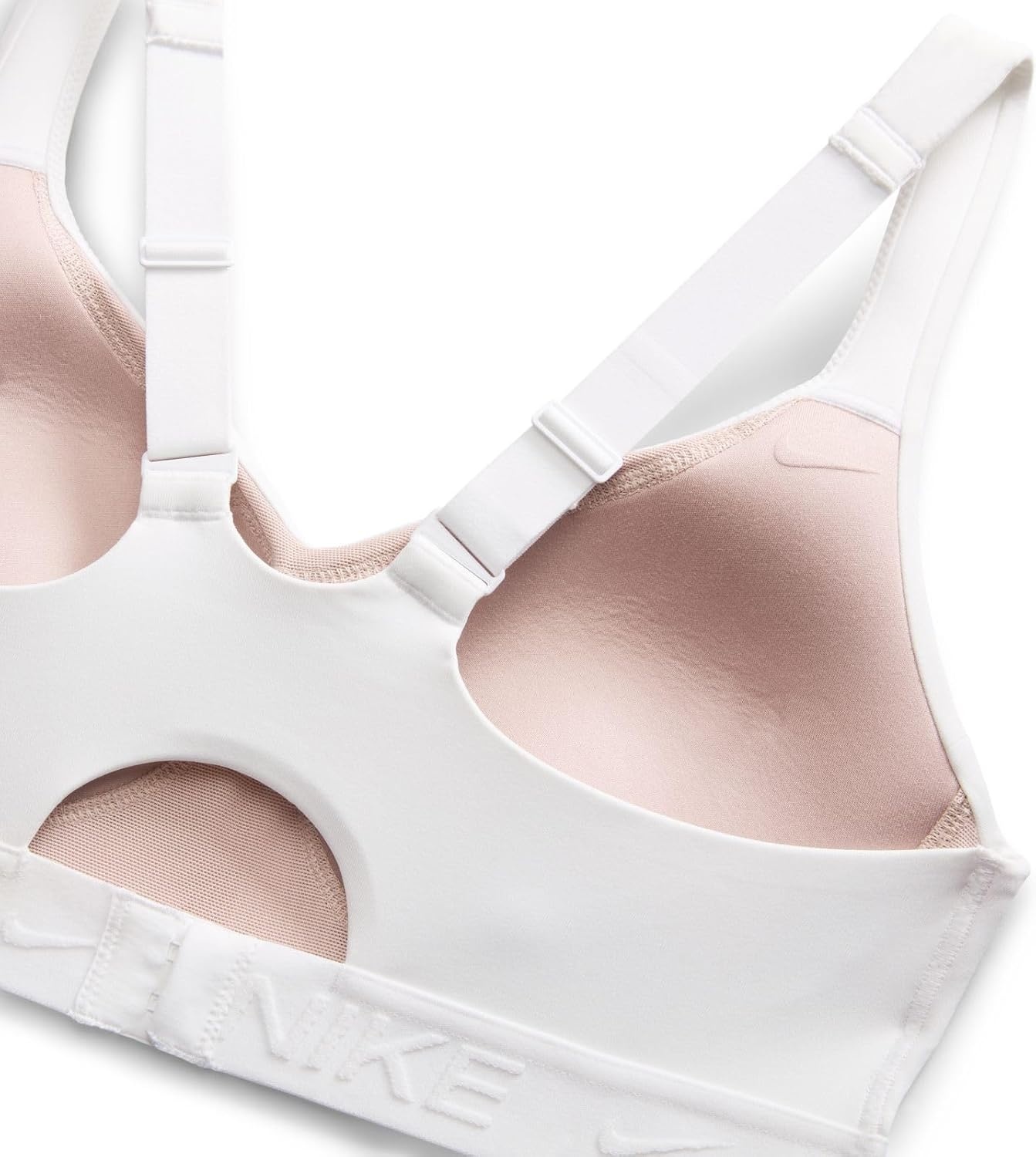 image:imageNike Womens Indy Sports Bra High SupportWhiteStone MauveWhite