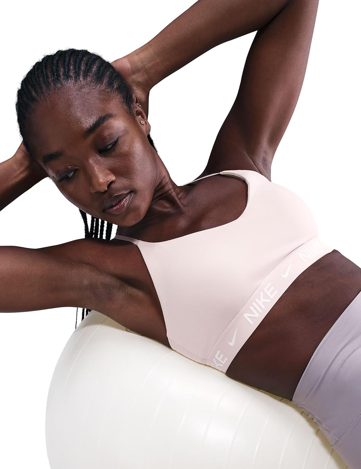 image:imageNike Womens Indy Sports Bra Light SupportSilt Red