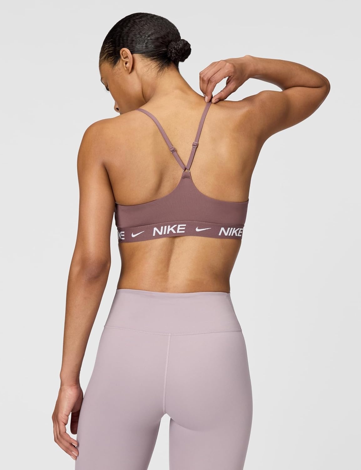image:imageNike Womens Indy Sports Bra Light SupportTattooTattooWhite