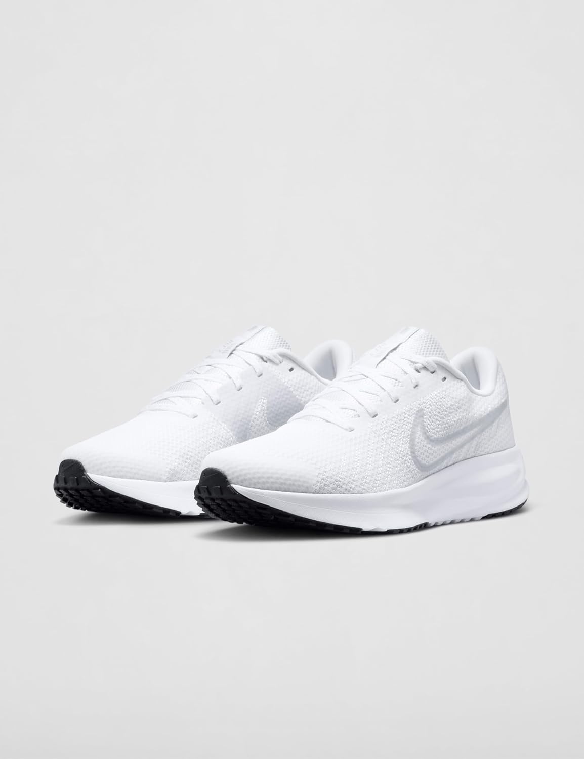 image:imageNike Womens Run Defy Road Running ShoesWhitePure PlatinumBlack
