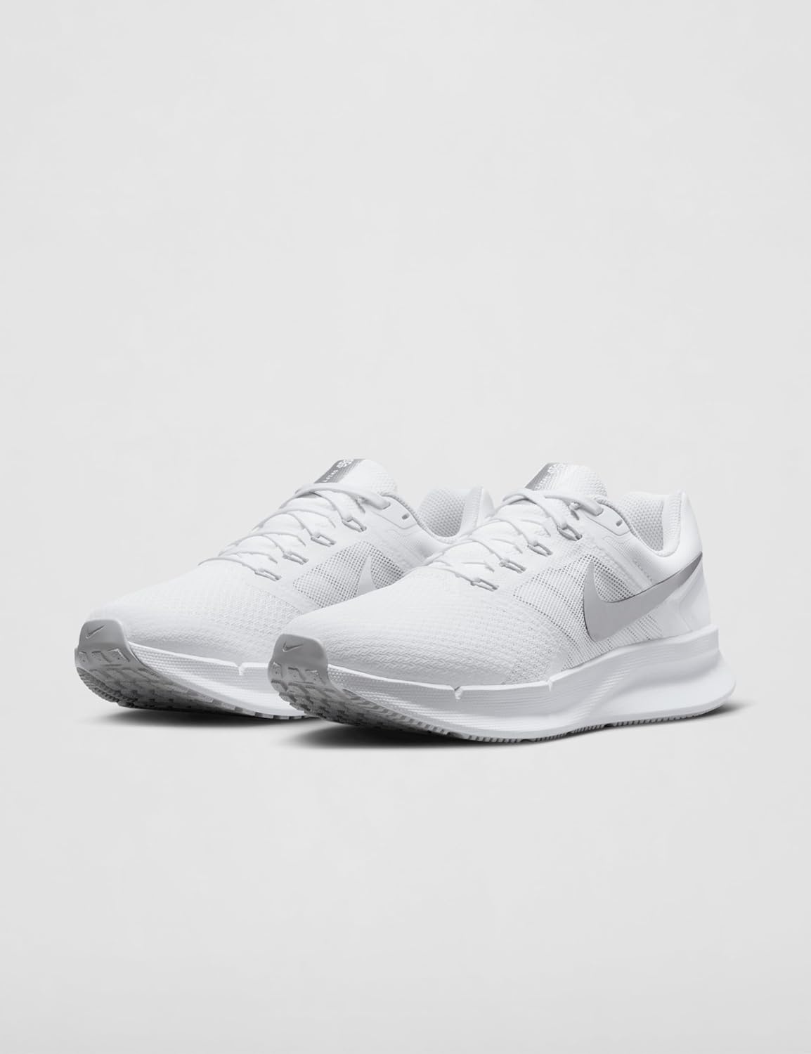 image:imageNike Womens Run Swift 3 Road Running ShoesWhiteMetallic SilverPure Platinum