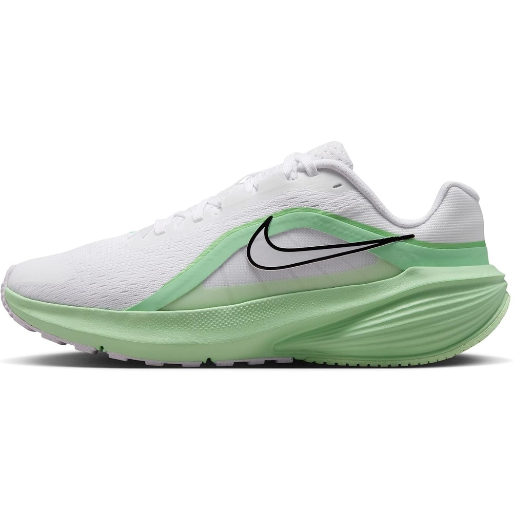 image:imageNike Womens Downshifter 14 Road Running ShoesWhiteWhitecucumber Calmillusion Green