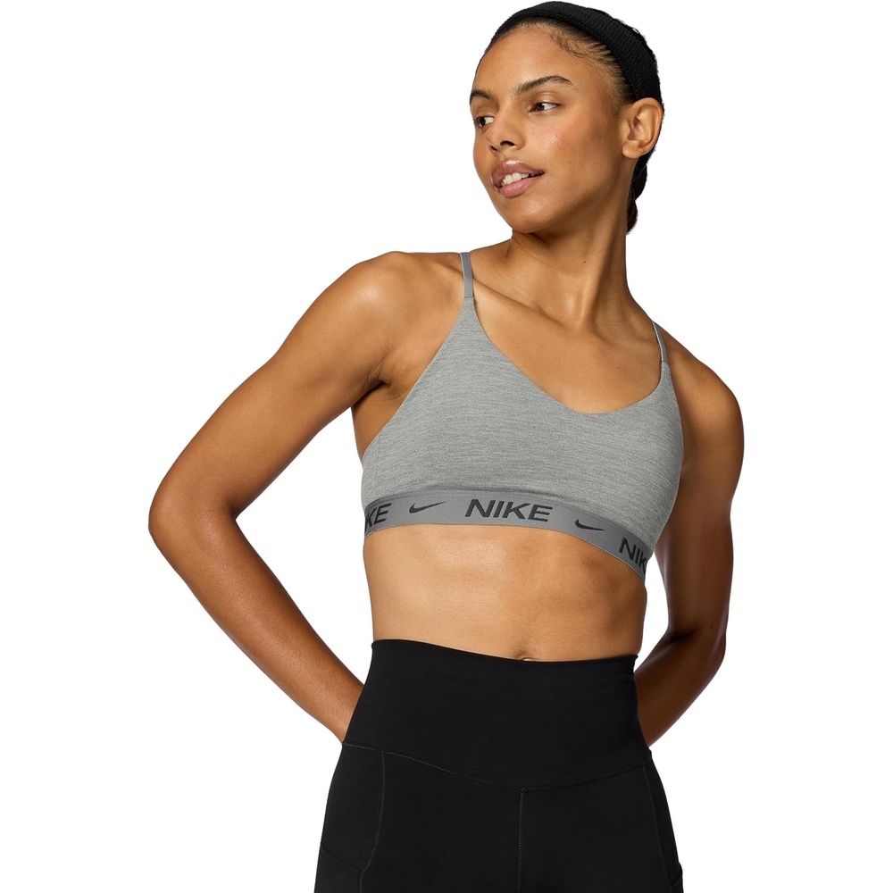 image:imageNike Womens Indy Sports Bra Light SupportSmoke GreyPure