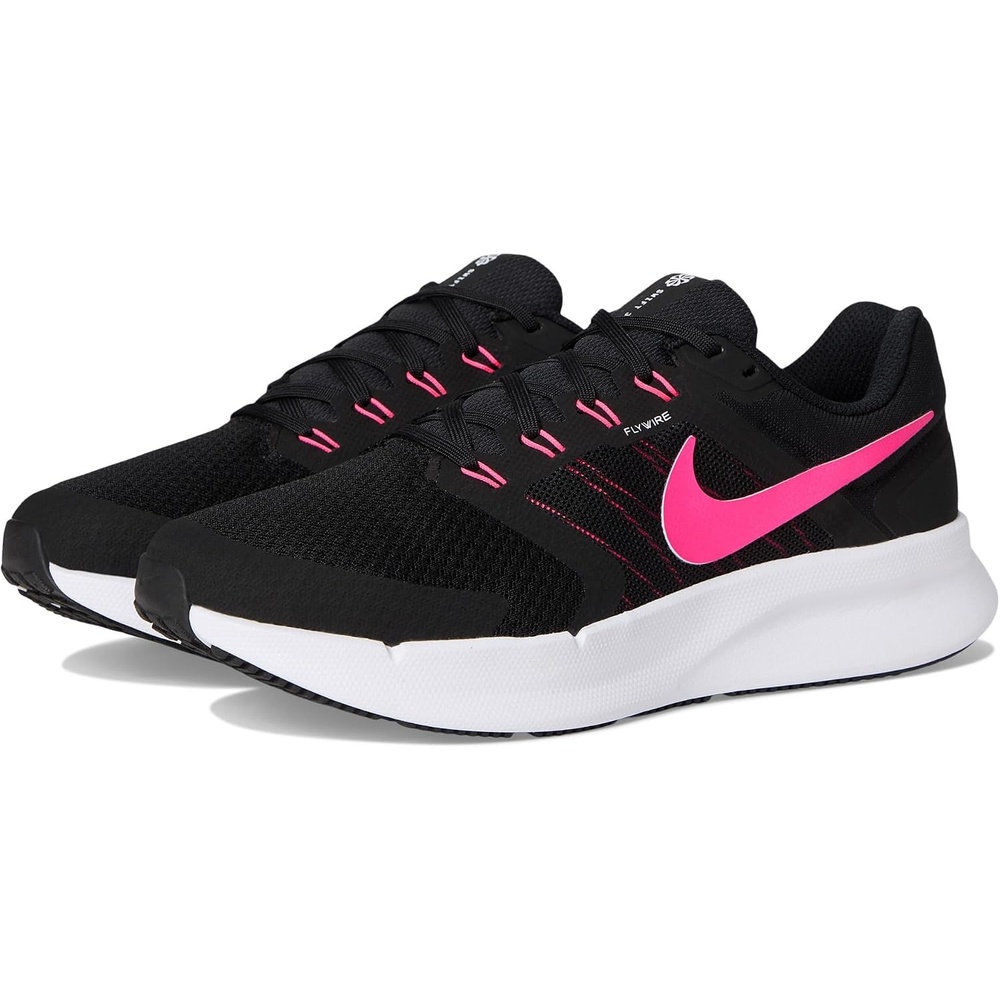 image:imageNike Womens Run Swift 3 Road Running ShoesBlackHyper PinkWhite
