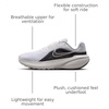 Nike Women’s Downshifter 14 Road Running Shoes(White/Metallic Silver-summit White)