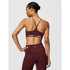 Nike Women’s Indy Sports Bra (Light Support)(Burgundy Crush/White)