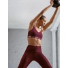 Nike Women’s Indy Sports Bra (Light Support)(Burgundy Crush/White)