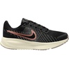 Nike Women’s Run Defy Road Running Shoes(Black/Metallic Rose Gold-sail-phantom)