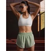 Nike Women’s Swoosh Sports Bra (Medium Support)(Barely Green/Stone Mauve/White)