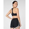 Nike Women’s Swoosh Sports Bra (Medium Support)(Black)