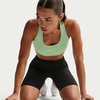 Nike Women’s Swoosh Sports Bra (Medium Support)(Cucumber Calm/White)