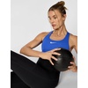 Nike Women’s Swoosh Sports Bra (Medium Support)(Hyper Royal/White)