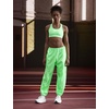 Nike Women’s Swoosh Sports Bra (Medium Support)(Illusion Green/White)
