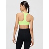 Nike Women’s Swoosh Sports Bra (Medium Support)(Light Lemon Twist/White)