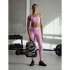 Nike Women’s Swoosh Sports Bra (Medium Support)(Light Magenta/White)
