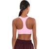 Nike Women’s Swoosh Sports Bra (Medium Support)(Pink Rise/White)