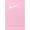 Nike Women’s Swoosh Sports Bra (Medium Support)(Pink Rise/White)