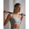 Nike Women’s Swoosh Sports Bra (Medium Support)(Smoke Grey/Pure/White)