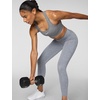 Nike Women’s Swoosh Sports Bra (Medium Support)(Smoke Grey/Pure/White)