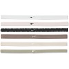 Nike Women’s FLEX CLASSIC 6 PACK HEADBAND(White/light army/black)