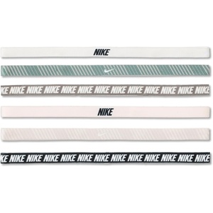 Nike Women’s FLEX CLASSIC 6 PACK HEADBAND(Light soft pink/light army/white)