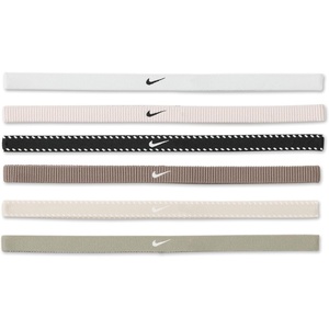 Nike Women’s FLEX CLASSIC 6 PACK HEADBAND(White/light army/black)