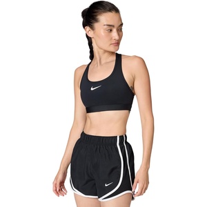 Nike Women’s Swoosh Sports Bra (Medium Support)(Black)