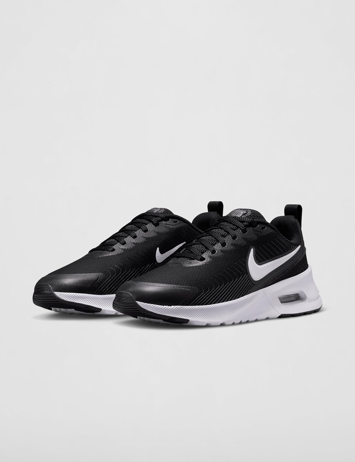 image:imageNike Mens Air Max Nuaxis Shoes Casual ShoesBlackWhiteDark GreyComet Red