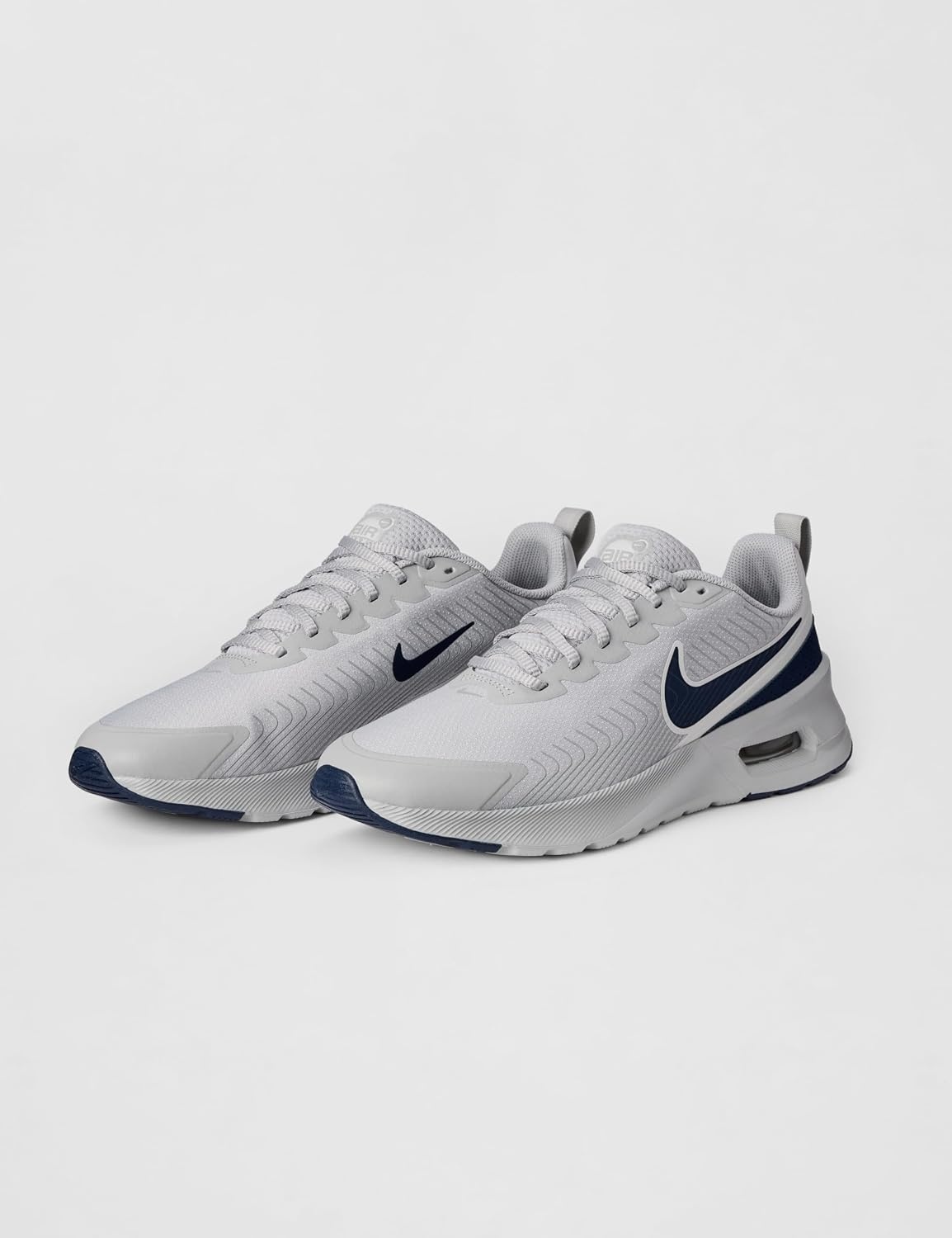 image:imageNike Mens Air Max Nuaxis Shoes Casual ShoesLight Smoke GreyObsidianCyberWhite