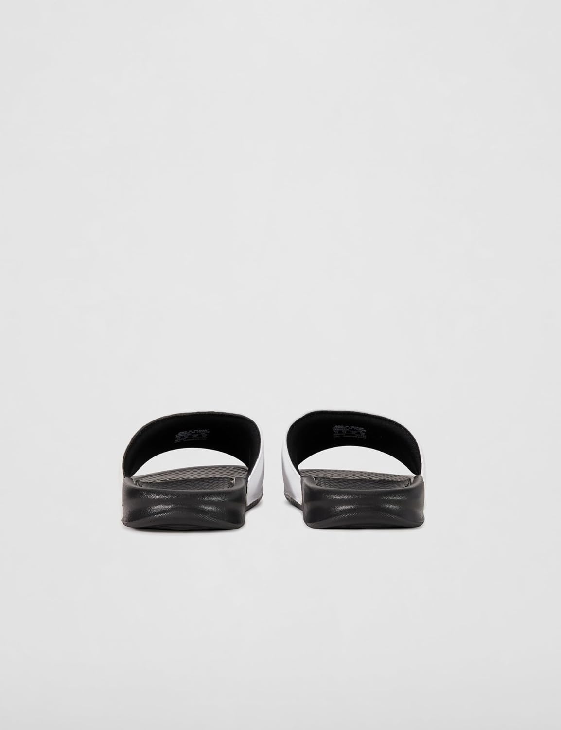 image:imageNike Unisex Adult Benassi JDI SandalWhiteBlackBlack