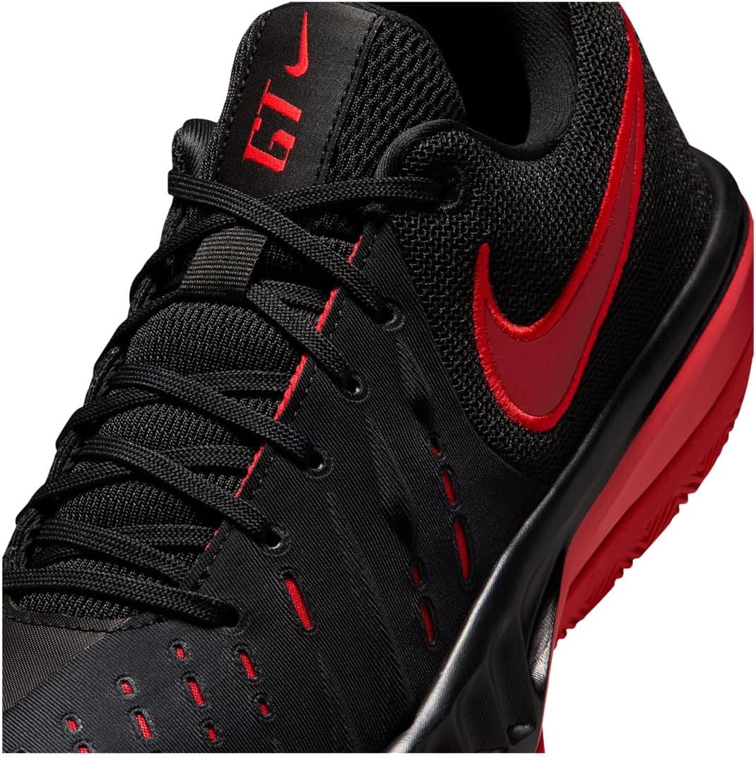 image:imageNike Unisex Adult GT Cut Academy Basketball ShoesBlackUniversity Red