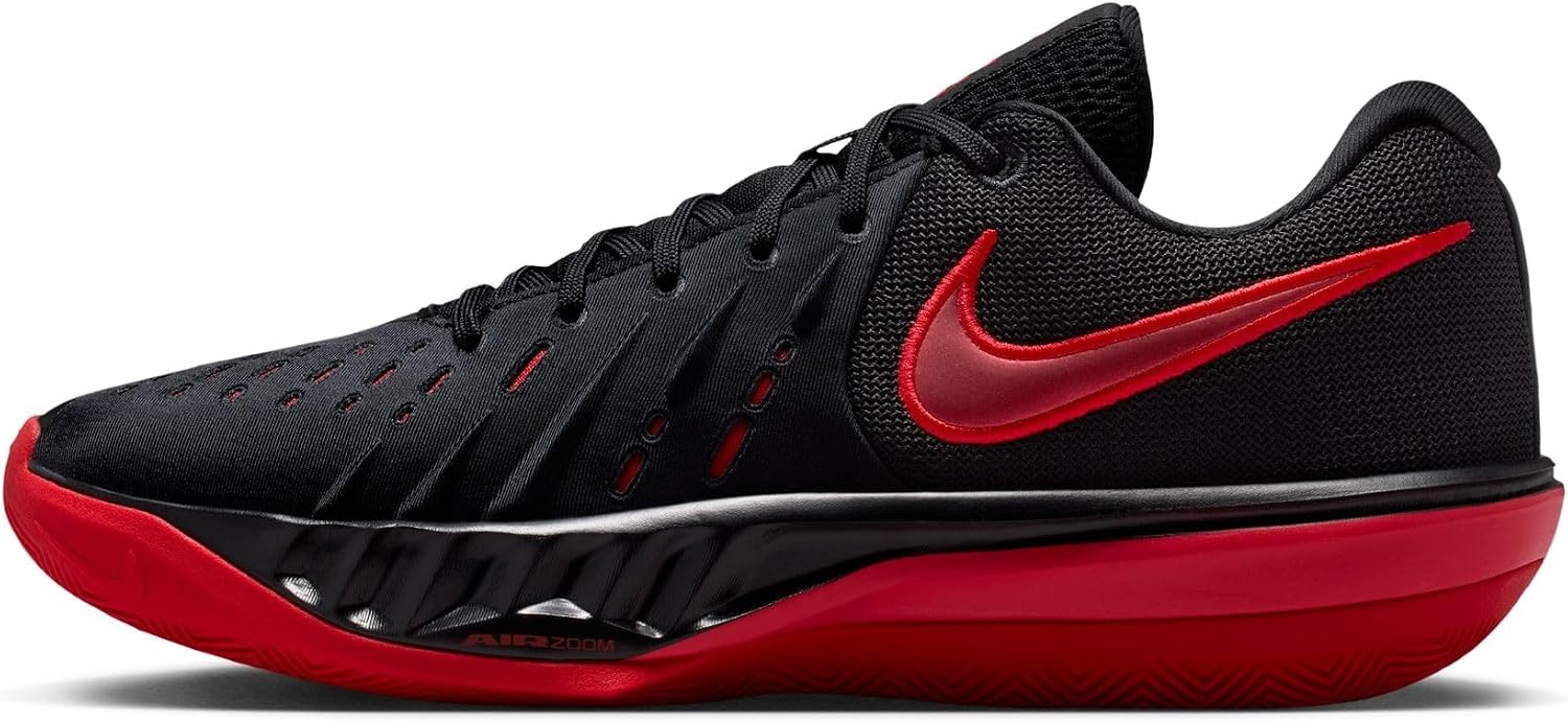 image:imageNike Unisex Adult GT Cut Academy Basketball ShoesBlackUniversity Red