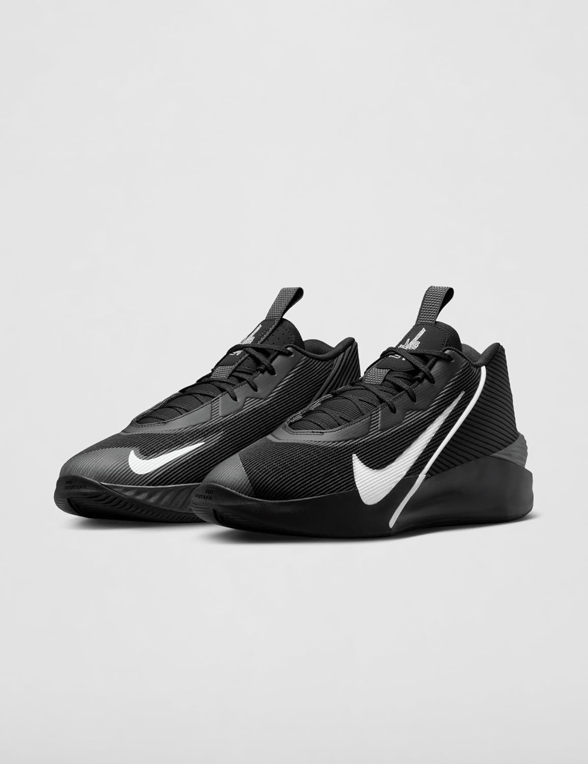 image:imageNike Unisex Adult GT Jump Academy Basketball ShoesBlackWhiteMetallic Silver