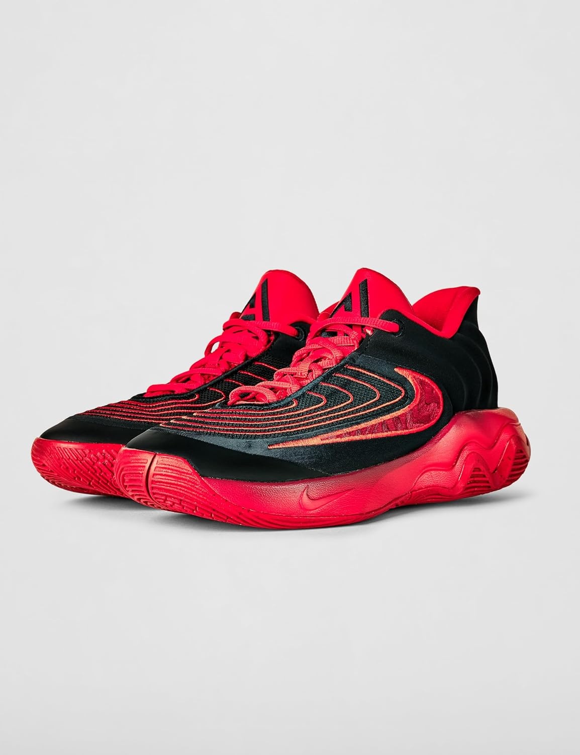 image:imageNike Unisex Adult Giannis Immortality 4 Basketball ShoesBlackTeam RedUniversity Red