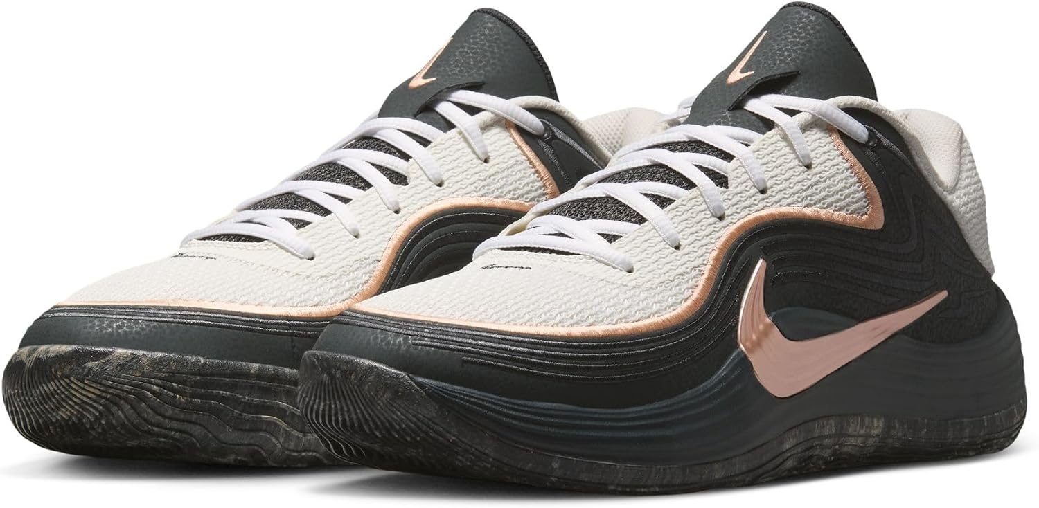 image:imageNike Unisex Adult Precision 8 Low Basketball ShoesAnthraciteSunset Hazesailsunset Haze