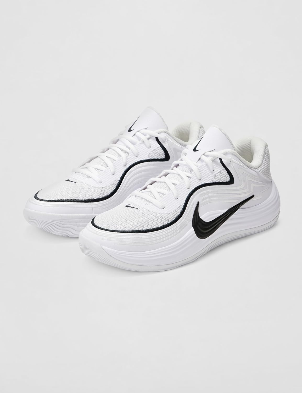 image:imageNike Unisex Adult Precision 8 Low Basketball ShoesWhiteBlackBlack