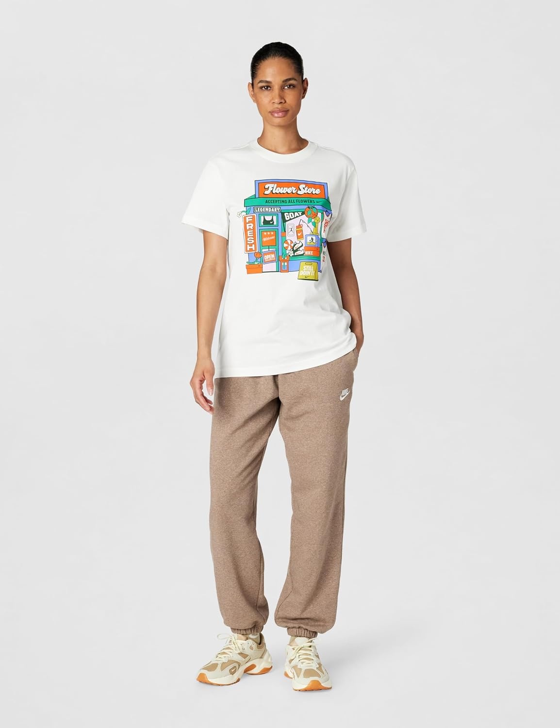 image:imageNike Womens AL8 ShoesLinenSailLight KhakiCoconut Milk