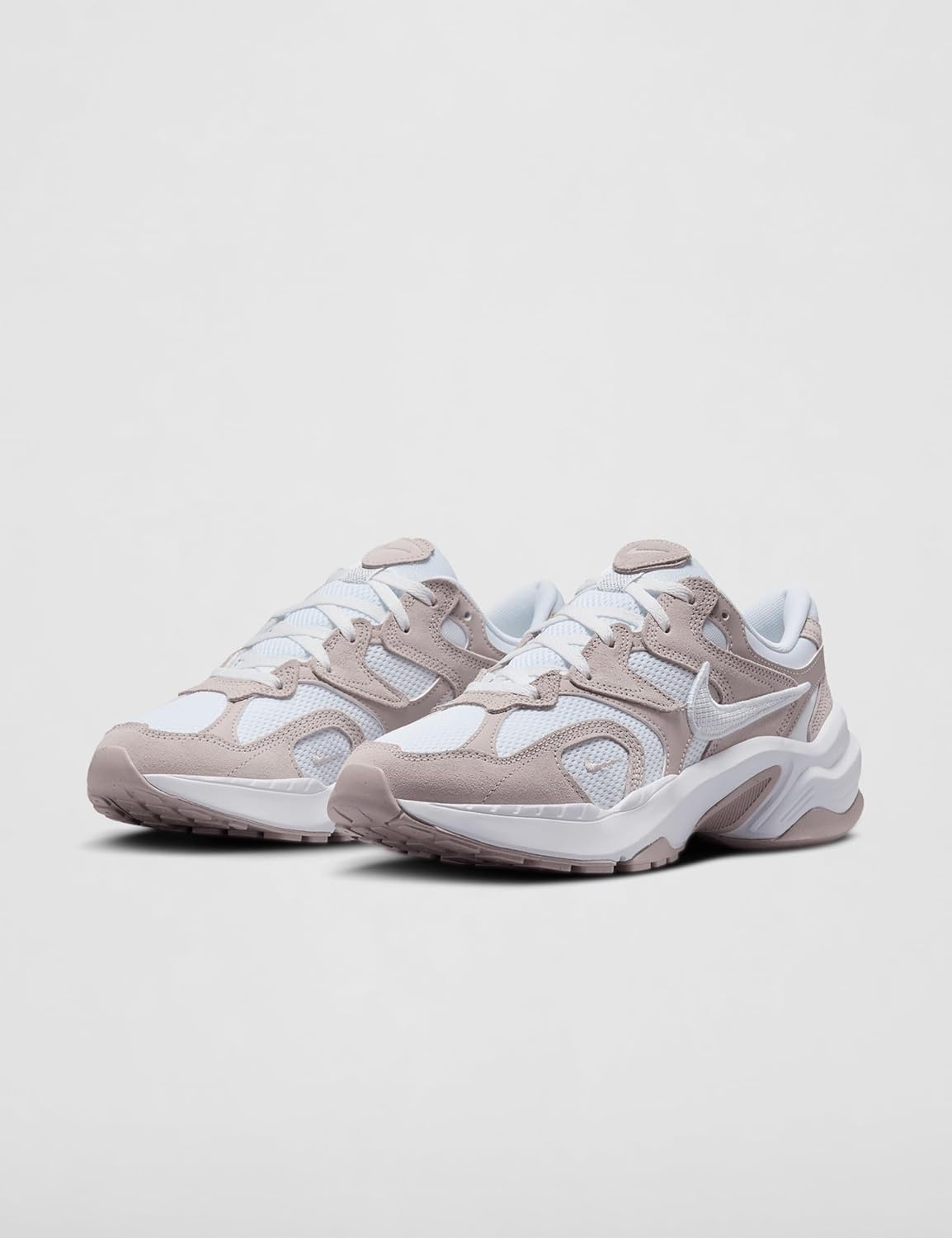 image:imageNike Womens AL8 ShoesPlatinum VioletWhiteMetallic Silver