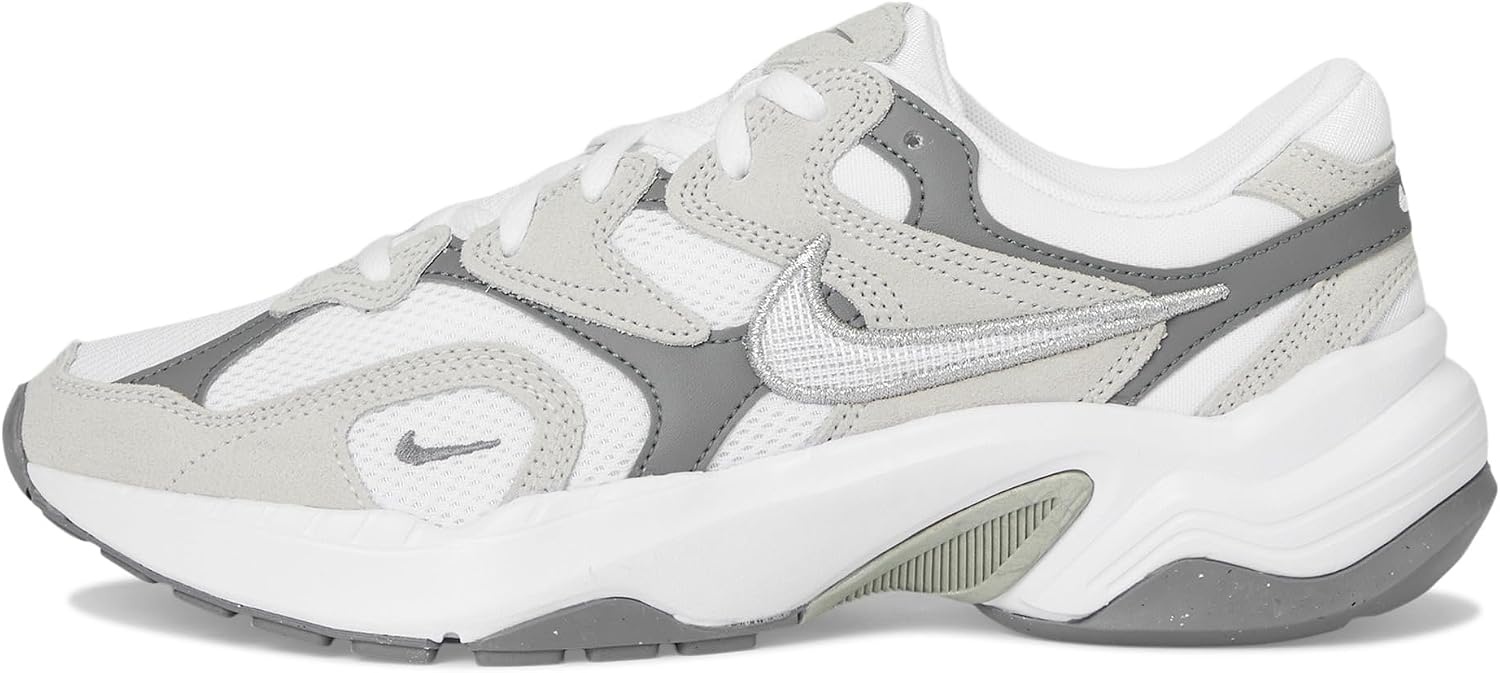 image:imageNike Womens AL8 ShoesWhiteMetallic SilverSmoke GreyBlack