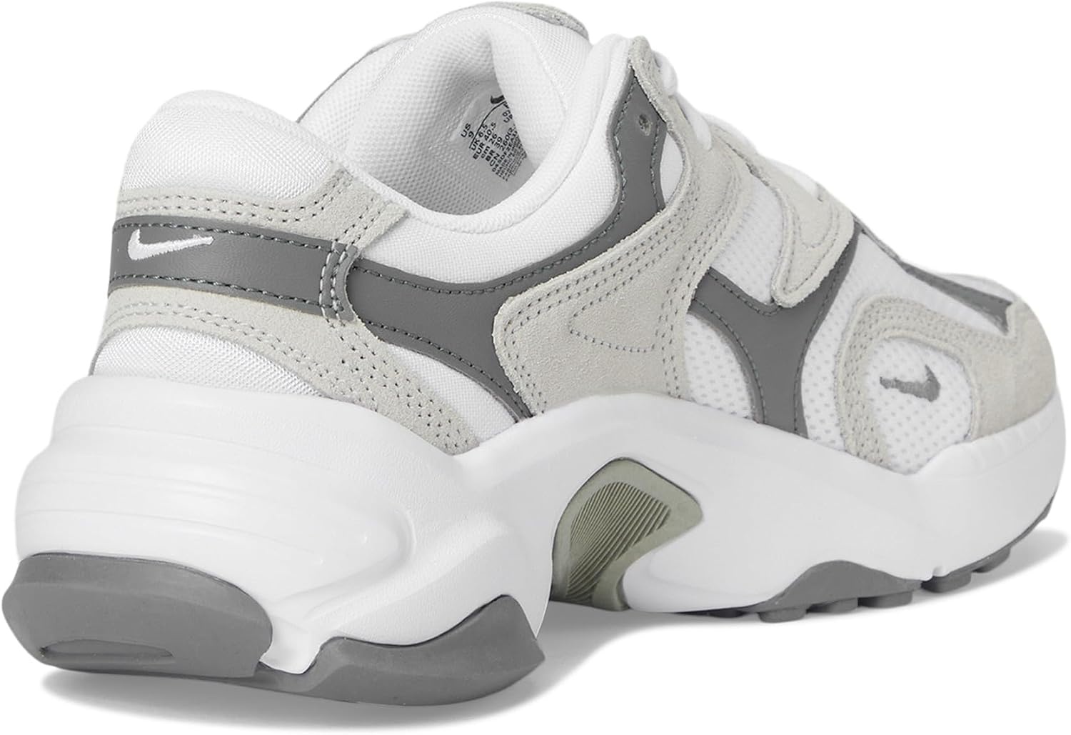 image:imageNike Womens AL8 ShoesWhiteMetallic SilverSmoke GreyBlack