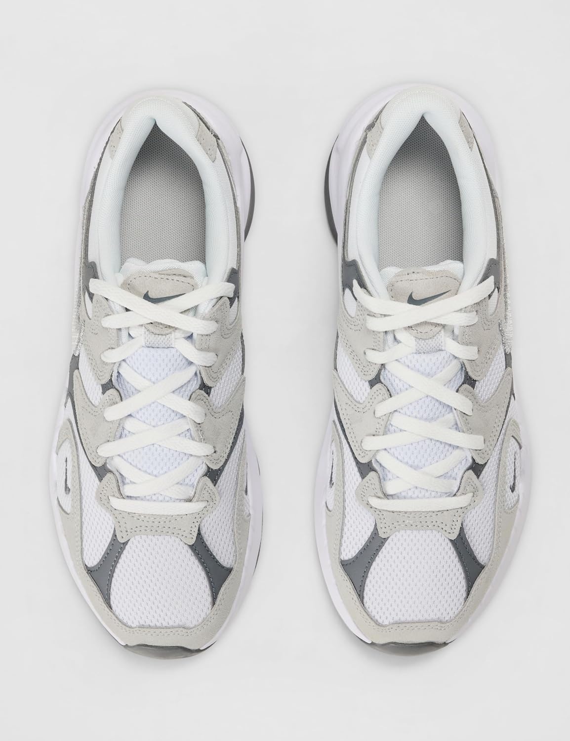 image:imageNike Womens AL8 ShoesWhiteMetallic SilverSmoke GreyBlack