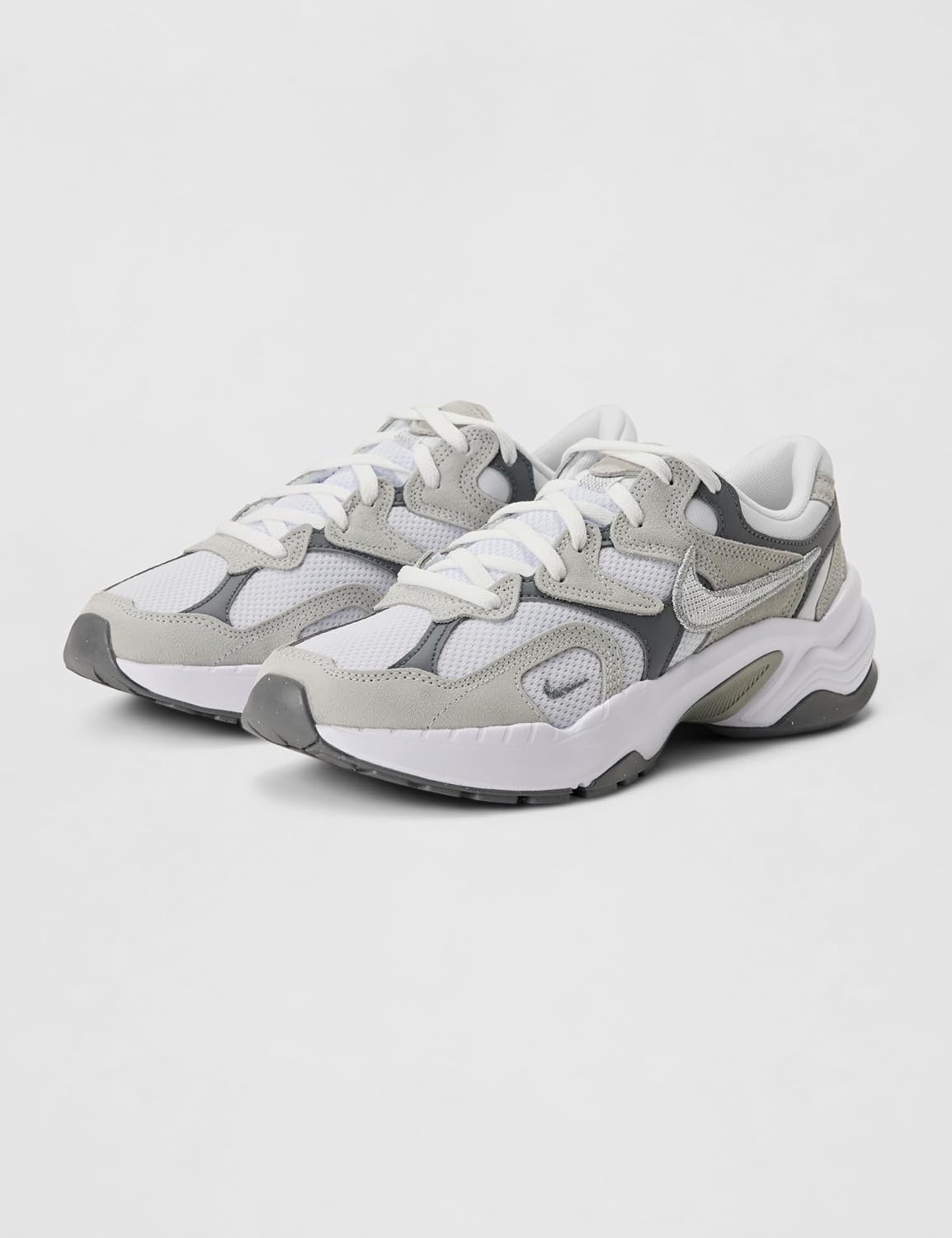 image:imageNike Womens AL8 ShoesWhiteMetallic SilverSmoke GreyBlack