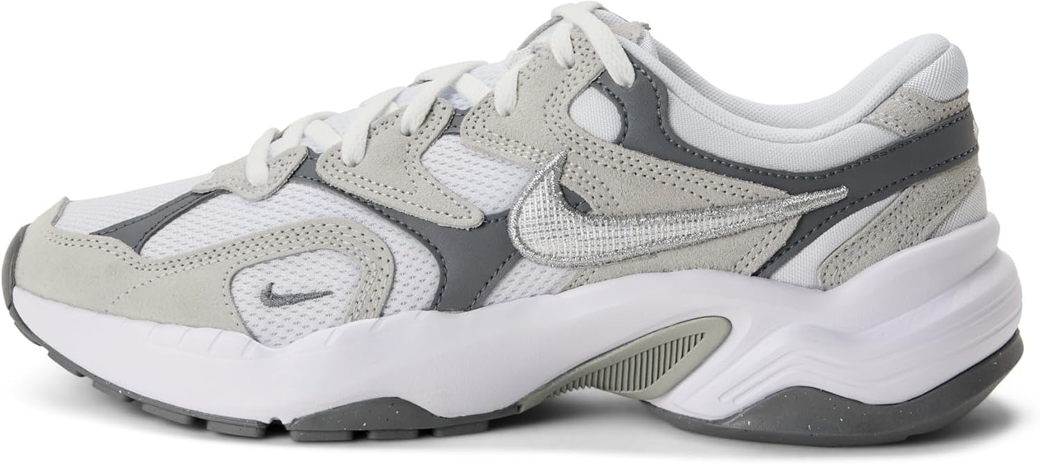 image:imageNike Womens AL8 ShoesWhiteMetallic SilverSmoke GreyBlack