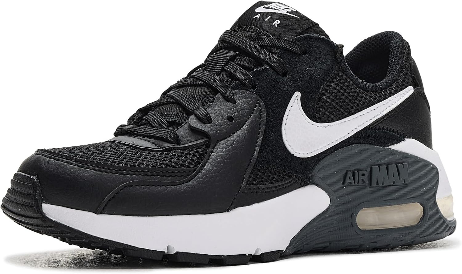 image:imageNike Womens Air Max Excee ShoesBlackWhiteDark Grey