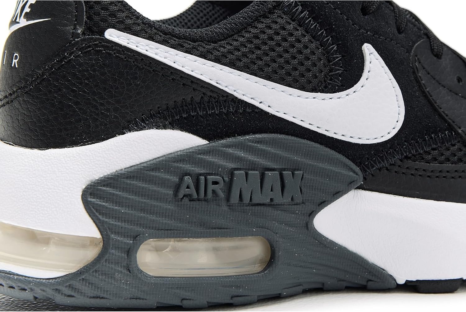 image:imageNike Womens Air Max Excee ShoesBlackWhiteDark Grey
