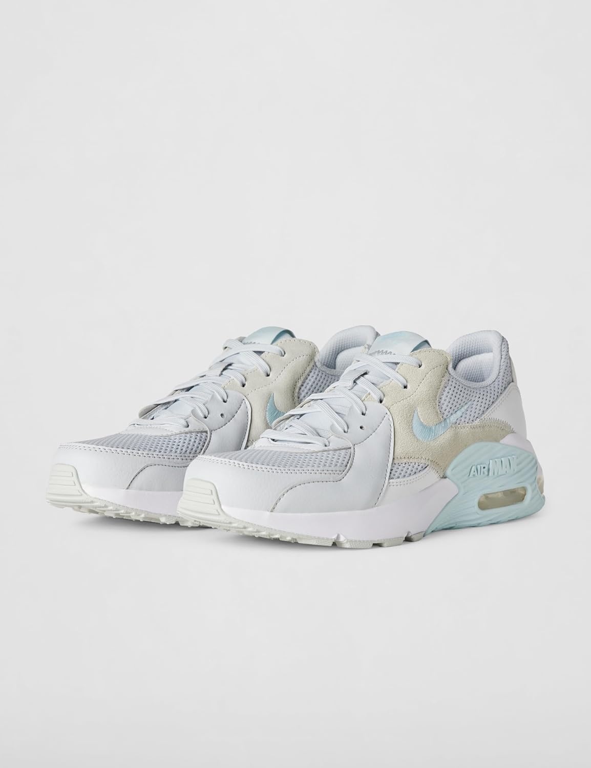 image:imageNike Womens Air Max Excee ShoesPure PlatinumGlacier BlueSummit White