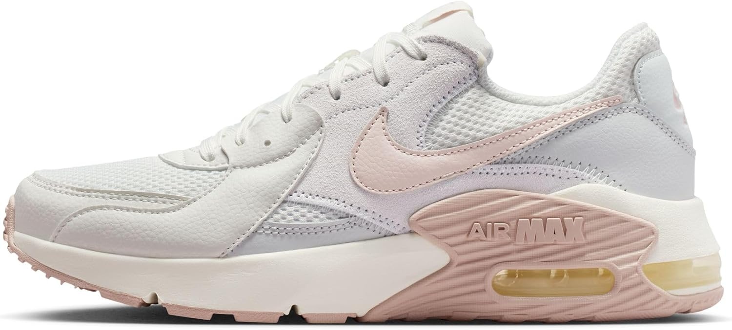 image:imageNike Womens Air Max Excee ShoesSummit WhiteSilt RedOff WhiteSail
